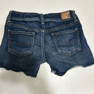 American Eagle cut off denim shorts . Size 0